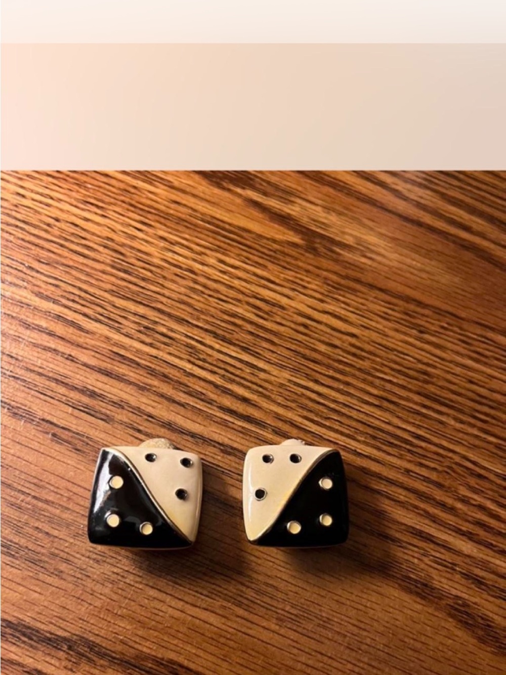 Les Bernard vintage earrings